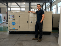 Geräuscharmer 15kVA 20kVA 30kVA Einphasiger 220V Heim-Notstrom-Dieselgenerator mit Motor