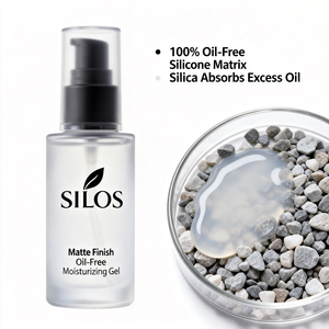 Crème hydratante sans huile à fini mat SILOS - Product Image 3