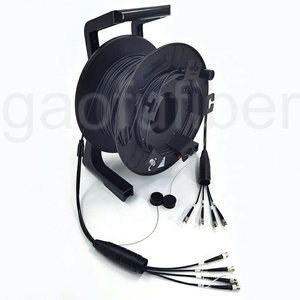 SM MM MM FT ST 4 FT SC LC 6 8 12 24 ألياف مصفحة تكتيكية الألياف البصرية التصحيح كابل مع للنشر الميداني - Product Image 6