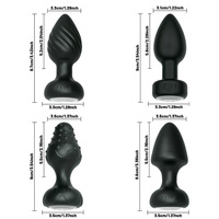 Vibromasseur anal sans fil à télécommande, 10 fréquences de vibration, jouets sexuels pour hommes et femmes