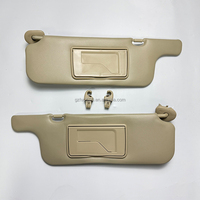 1 ensemble de 2 pare-soleil intérieurs beige et gris pour Toyota Corolla 2003-2006 74310-02B70-A0 74320-02540-A0 74320-02730