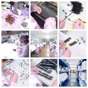 Bán buôn mỹ phẩm sử dụng mi giả tự nhiên làm thủ công, mi giả lông chồn giả dày, mi giả đẹp, dạng dải - Product Image 6