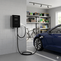 Estación de Carga para Vehículos Eléctricos Wallbox de 7kW/22kW con Protección IP54 a Prueba de Agua, Precio de Fábrica al por Mayor