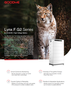 Batterie LFP haute tension <span class=keywords><strong>GoodWe</strong></span> Lynx F G2 Series 6,4-28,8 kWh, empilable, système de stockage d'énergie solaire IP55 - Product Image 5