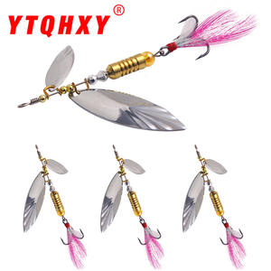 Leurre Spinner Xy-348 60mm 6.7g en métal en forme de feuille pour la pêche en eau douce - Product Image 3