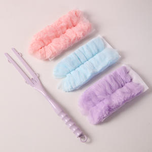 Brosse <span class=keywords><strong>de</strong></span> <span class=keywords><strong>nettoyage</strong></span> électrostatique jetable pour l'élimination <span class=keywords><strong>de</strong></span> la poussière, hygiène et adsorption, en plastique simple - Product Image 2