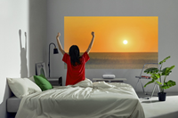 Promotion : Projecteur laser JMGO O2 1080P à ultra courte focale 0.18:1, projection d'écran de cinéma maison, jeu haute vitesse