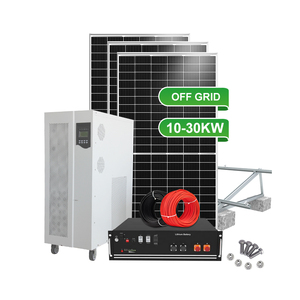 Sistema de Energía Solar Completo para Viviendas de 15 Kw 15000W, Kit Solar para Hogar Fuera de la Red SW-20KW-OFF, Energía Solar Fuera de la Red de 25kw - Product Image 3