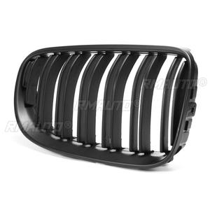 กระจังหน้ารถยนต์สีดำด้านแบบมันวาว 2 ชิ้น 2 แถบ สำหรับ BMW E92 E93 ปี 2010 2011 2012 2013 2014 อุปกรณ์ตกแต่งรถยนต์ - Product Image 5