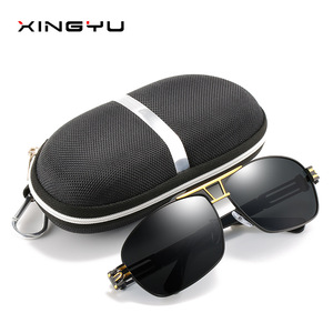 Nuovi <span class=keywords><strong>occhiali</strong></span> da <span class=keywords><strong>sole</strong></span> polarizzati da uomo <span class=keywords><strong>occhiali</strong></span> da <span class=keywords><strong>sole</strong></span> con montatura in metallo da guida pilota di moda personalizzati - Product Image 4
