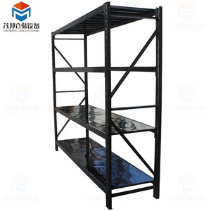 71 인치 긴 와이어 차고 24 깊은 Zbeam 볼트리스 스틸 5 층 부식 방지 선반 폴 - Product Image 2