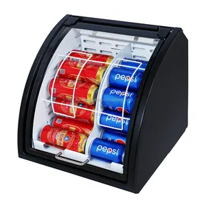 OEM personalizado 18L refrigeradores de puerta de vidrio compacto pantalla nevera Mini coche neveras para acampar