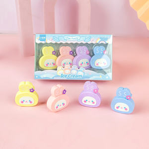 Großhandel Tier-Dessert-Radiergummis 4 Stile Neuartige Duftende Radiergummi-Sets für Kinder Günstige Schülergeschenke Direkt vom Hersteller mit Eigenem Logo - Product Image 3