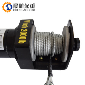 3000bls 24V Electric Recovery <strong>Winch</strong> with Remote Switch Line Stopper ATV Trailer Truck Towing - Product Image 4