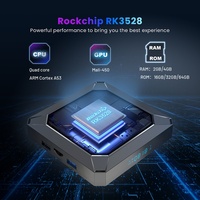 Nouvelle arrivée X98K RK3528 Quad Core Android 13.0 Wifi6 100 Mbps Ethernet Haute performance OTT Smart TV Box