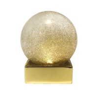 Boule à neige artisanale en résine, art populaire, fabriquée directement à l'usine de Huizhou, pour souvenir de Noël