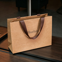 Bolsas de Compras de Cartón de Lujo con Asas de Cinta Impresas Personalizadas, Embalaje de Regalo de Cartón Resistente con Impresión Offset para Ropa