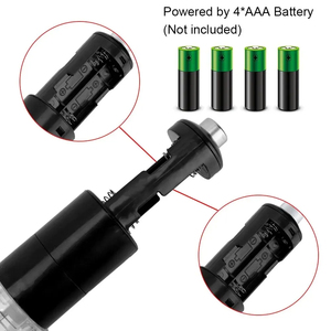 Automatic Mill <b>Pepper</b> and Salt With LED Light Adjustable Coarseness Spice Kitchen Cooking Tool - Product Image 4