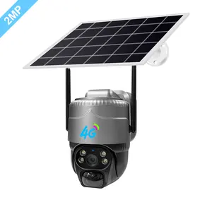 Telecamera di rete telecamera di sicurezza Smart energia solare risparmio energetico Led luce stradale esterna luce solare con telecamera CCTV 4g