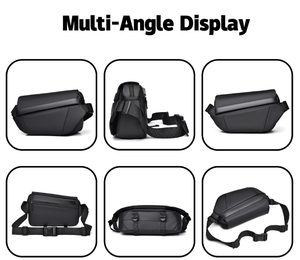 Bolso Bandolera Antirrobo Personalizado con Logotipo, a la Moda, Impermeable, para <span class=keywords><strong>Hombre</strong></span>, para Viajes al Aire Libre - Product Image 2