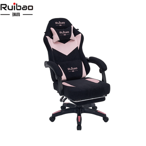 <strong>Pink</strong> Cat Ear Gaming <strong>Chair</strong> Ergonomic Recliner With Footrest Cute Paw Cushion Adjustable Swivel <strong>Desk</strong> <strong>Chair</strong> for Girls - Product Image 3