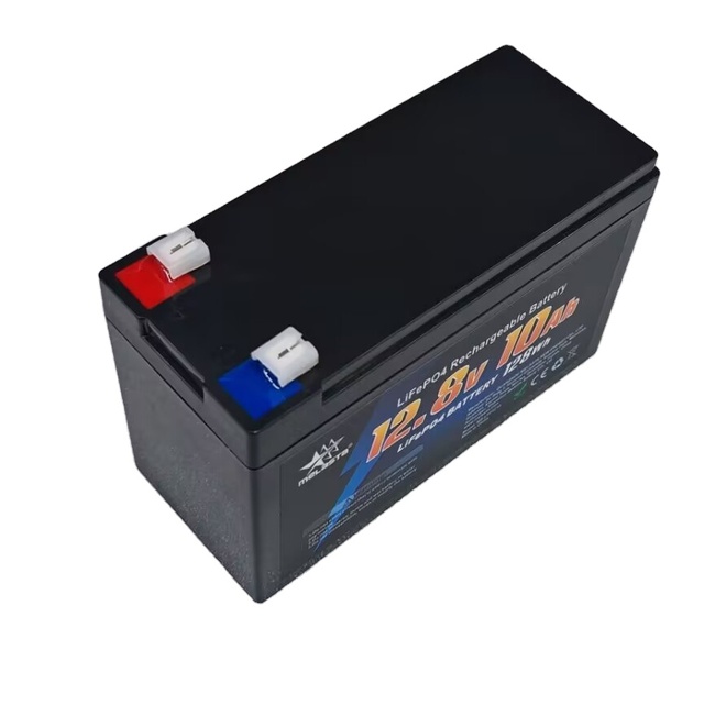Melasta Deep Cycle 2000+ Lithium Batteries Wholesale 12.8V 10Ah Rechargeable LiFePO4 Battery CE Certified 1500-Cycle for Motor