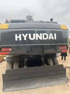NUEVA Excavadora de Ruedas HYUNDAI 2021 de 21 Toneladas, Modelo 210W-9, Excavadora Móvil con Capacidad de Cucharón de 1m, Motor, Caja de Cambios, Bomba, para Construcción de Carreteras - Product Image 3