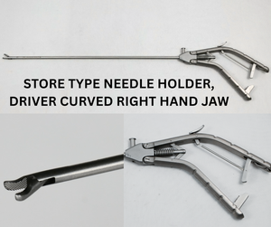 Ethi-con Type Needle Holder Stainless Steel Surgical <b>Instrument</b> with Gold Handle for Precision Suturing General Surgery - Product Image 3