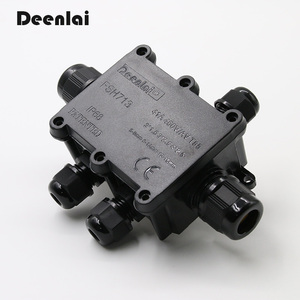 Fsh713 IP68 không thấm nước thiết bị đầu cuối hộp ngoài trời 5 cách ngầm dây điện hộp nhựa hộp điện cho năng lượng mặt trời - Product Image 1