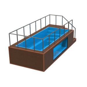 Piscine <span class=keywords><strong>hors</strong></span> <span class=keywords><strong>sol</strong></span> pour la maison, grande fenêtre en verre, conteneur, piscine en fibre de verre, bois extérieur, piscine <span class=keywords><strong>hors</strong></span> <span class=keywords><strong>sol</strong></span> - Product Image 2