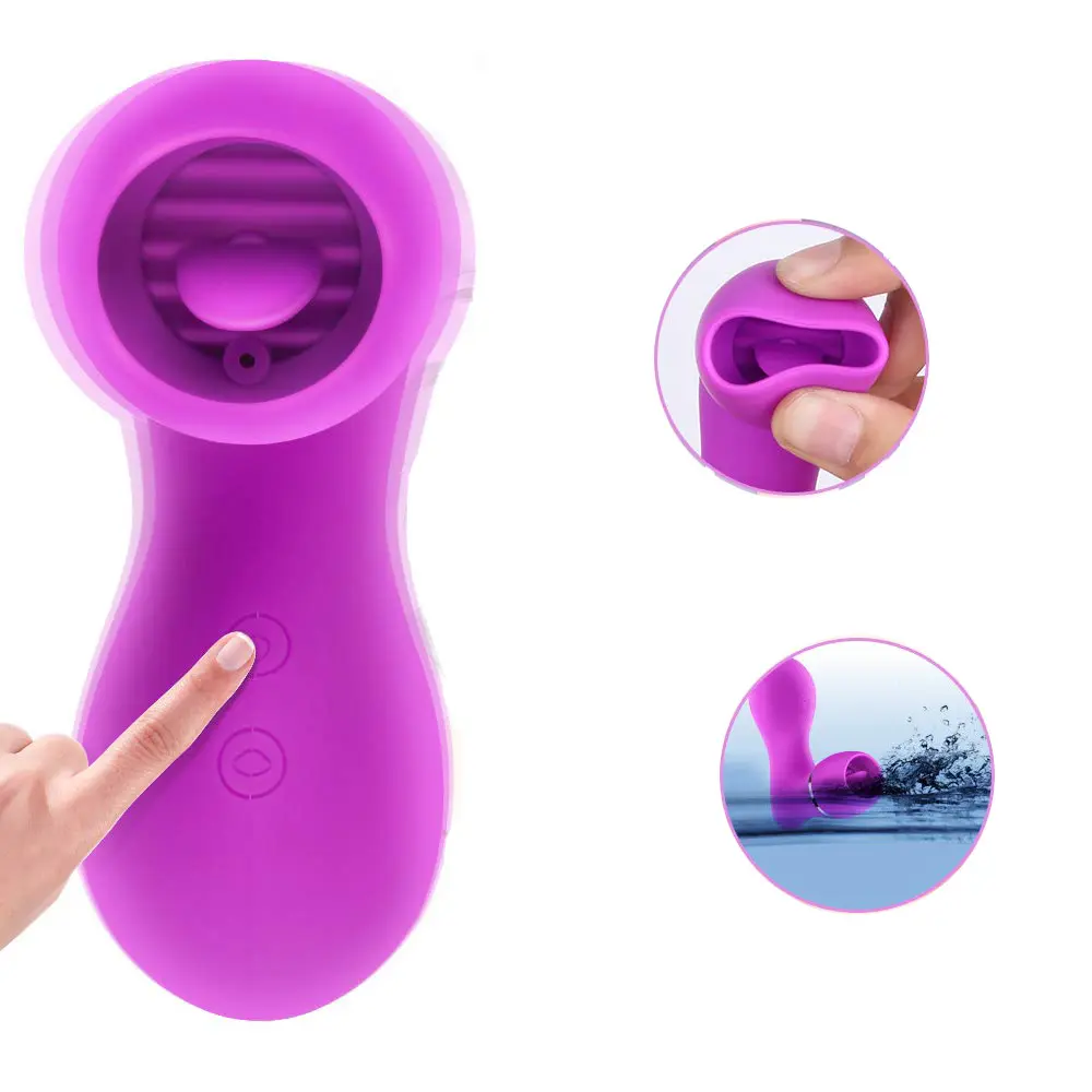 Sucking Vibrator Clit Sucker Clitoris Stimulator Masturbator Nipple Licking Tongue Oral Toys For Adults Sex Toys for Woman