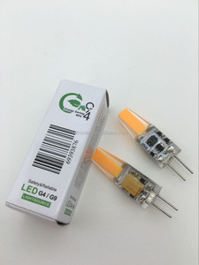 Set di 4 Lampadine <span class=keywords><strong>LED</strong></span> G9 a Filamento Lungo, R/G/B, 3W, <span class=keywords><strong>220</strong></span>/110 Volt, 3000K, Dimmerabili, per Lampadari di Cristallo - Product Image 6