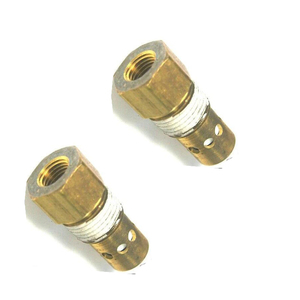 Piezas de latón mecanizadas CNC de aluminio y latón personalizadas, válvula de retención de aire Airingersoll Rand, válvula de retención de latón hembra de púa de cobre Pex - Product Image 5