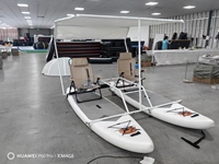 Nouveau design 2026 – Yacht gonflable électrique en PVC Drop Stitch pour sports nautiques, rafting, école et surf résidentiel
