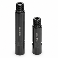 Tige d'extension ronde en acier UNC 1-1/4 "-7 pour foret diamanté, pour perçage de trous profonds dans le béton