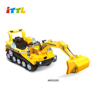 ITTL รถตักดินไฟฟ้าสำหรับเด็ก,ของเล่นรถปราบดินไฟฟ้าสำหรับเด็กบังคับวิทยุ - Product Image 2