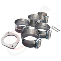Kit d'échappement complet en acier inoxydable 5 pouces pour Ford 6.7L 2011-2022