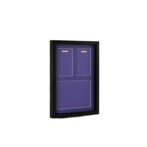 Cadre en bois multi-compartiments pour médailles de marathon, boîte à souvenirs en bois creux, vitrine pour certificats et objets sportifs - Product Image 5
