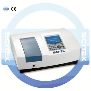 Espectrofotómetro SCITEK UV Visible 190-1100nm Rango de longitud de onda 0.2% T Precisión Equipo óptico de laboratorio - Product Image 6