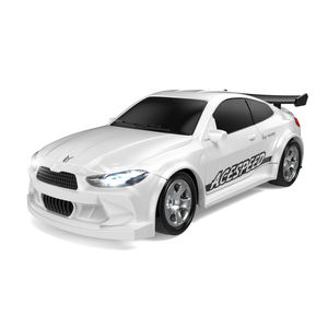 Mobil RC Mini Drift FQD23/25 15Km/jam 1/64 4WD Model Balap 2.4Ghz 4CH Remote Control Lampu Kabel USB Mainan Logam Hadiah Anak - Product Image 1