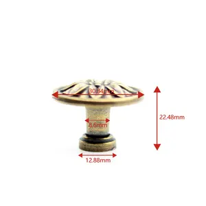 Aksesori mebel pegangan pintu bunga plum antik pegangan kreatif & kenop