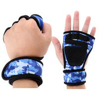 Gants d'entraînement avec bandes de maintien pour les poignets, en néoprène, unisexe, légers, antidérapants, pour l'exercice, la musculation, le cyclisme, la salle de sport, la remise en forme, le cross-training, l'extérieur