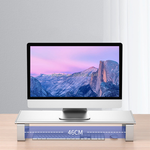 Nuovo pieghevole ergonomico multifunzionale in metallo scrivania con supporto per Monitor LCD Riser ricarica Wireless estensione USB - Product Image 2