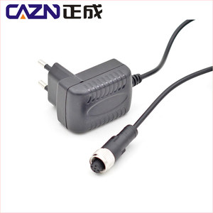 M12 <span class=keywords><strong>4</strong></span> <span class=keywords><strong>pin</strong></span> cáp kết nối để <span class=keywords><strong>Power</strong></span> Adapter AC máy tính xách tay Wall Mount Lithium Battery Charger - Product Image 5