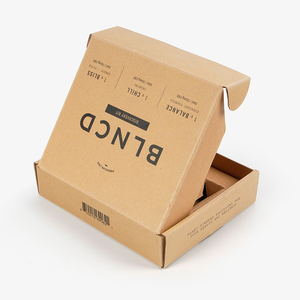 Venta al por mayor de cartón corrugado rígido Kraft marrón impreso personalizado cajas de envío con inserto - Product Image 6