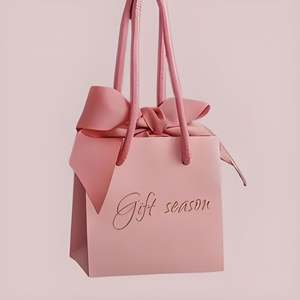 Sac en papier d'art avec impression de logo personnalisé, design gratuit, sac cadeau, sac d'expédition pour vêtements avec poignée - Product Image 2