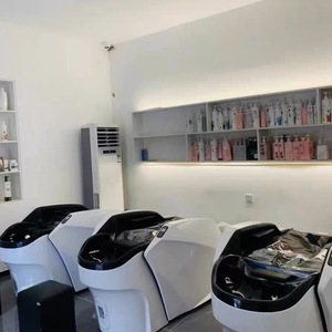 電動シャンプーベッド 全自動 インテリジェント 多機能 リクライニング ハンドマッサージ 音楽機能 プラグイン電源 OEM ZP-111 - Product Image 5