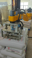 Manipulateur de sacs tissés en PP, robot de déchargement de sacs de 25 kg, machine de chargement automatique de granulés pour l'entrée des granulés dans les silos de mélange