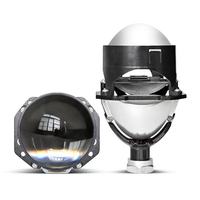 Projecteur LED de voiture 2,5 pouces à double faisceau, ampoule de phare haute puissance, feux de croisement et de route, Saison 05, 12V, universel, pour tuning et rétrofit