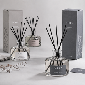 AIKUN Customizable Design Glass <b>Reed</b> <b>Diffuser</b> Luxury Home Strict Quality Control Scent <b>Reed</b> <b>Diffuser</b> Set <b>for</b> Gift - Product Image 3